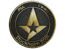 Нашивка | Astralis (Gold) | Stockholm 2021