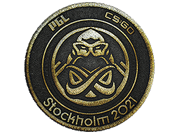 Нашивка | ENCE (Gold) | Stockholm 2021