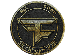 Нашивка | FaZe Clan (Gold) | Stockholm 2021