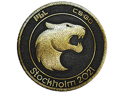 Нашивка | FURIA (Gold) | Stockholm 2021