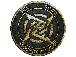 Нашивка | Ninjas in Pyjamas (Gold) | Stockholm 2021