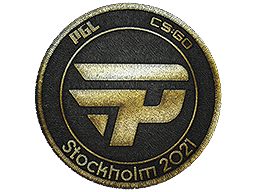 Нашивка | paiN Gaming (Gold) | Stockholm 2021