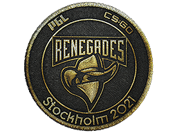 Нашивка | Renegades (Gold) | Stockholm 2021