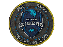 Нашивка | Movistar Riders | Stockholm 2021