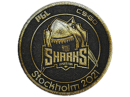 Нашивка | Sharks Esports (Gold) | Stockholm 2021