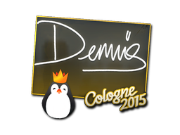 Наклейка | dennis | Кёльн 2015