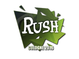 Наклейка | RUSH | Кёльн 2016