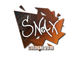 Snax | 2016年科隆锦标赛
