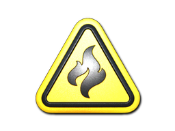 Sticker | Flammable (Foil)
