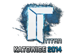 Наклейка | Titan | Катовице 2014