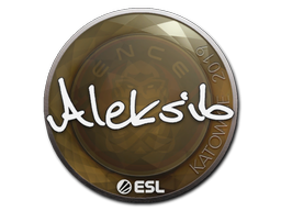 Наклейка | Aleksib | Катовице 2019