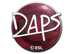Наклейка | daps | Катовице 2019