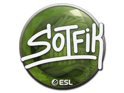 Наклейка | S0tF1k | Катовице 2019