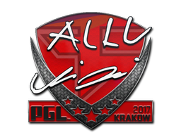 Наклейка | allu | Краков 2017