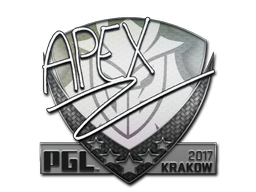 Наклейка | apEX | Краков 2017