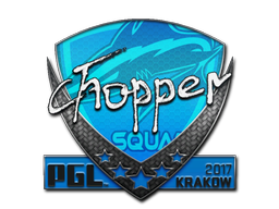 Наклейка | chopper | Краков 2017