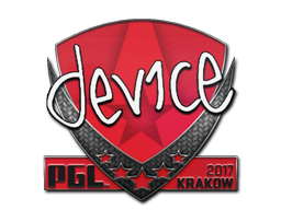 Наклейка | device | Краков 2017