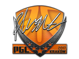 Наклейка | flusha | Краков 2017