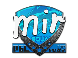 Наклейка | mir | Краков 2017
