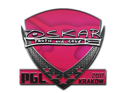 Наклейка | oskar | Краков 2017