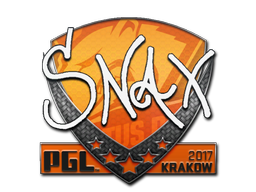 Наклейка | Snax | Краков 2017