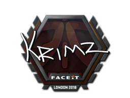 Наклейка | KRIMZ | Лондон 2018