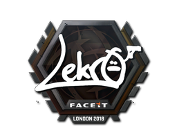 Наклейка | Lekr0 | Лондон 2018