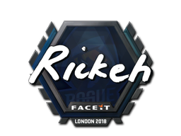 Наклейка | Rickeh | Лондон 2018
