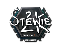 Наклейка | Stewie2K | Лондон 2018