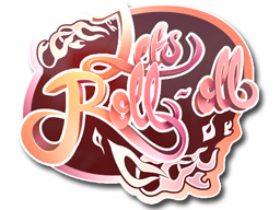 Sticker | Let's Roll-oll