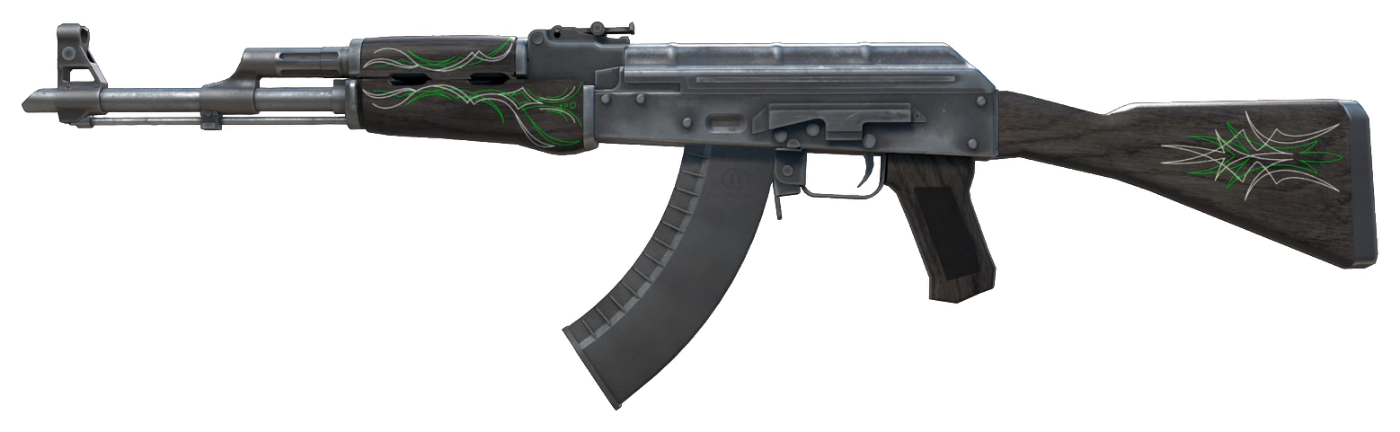 AK-47 | Emerald Pinstripe — Float 0.20