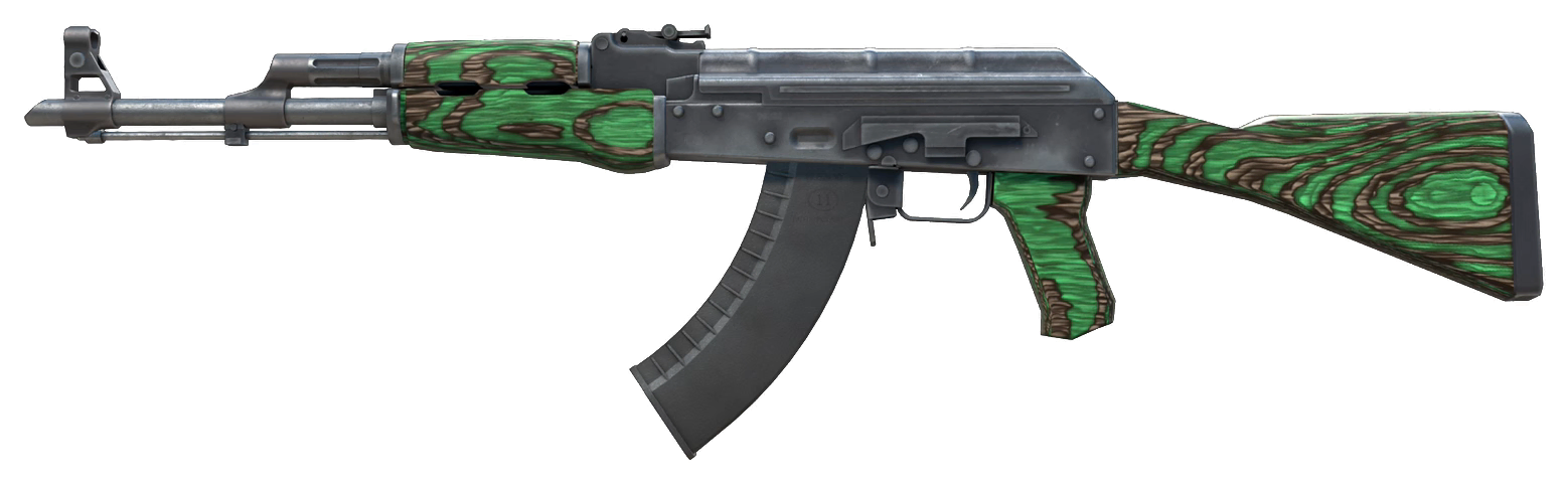 AK-47 | Green Laminate — Float 0.20