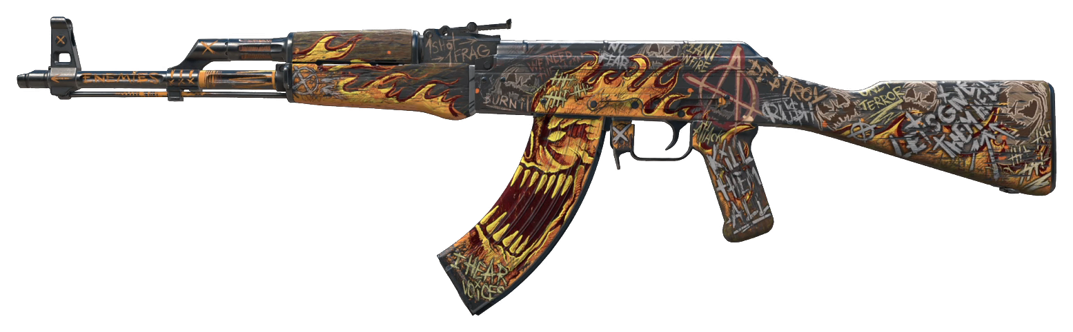AK-47 | Searing Rage — Float 0.20