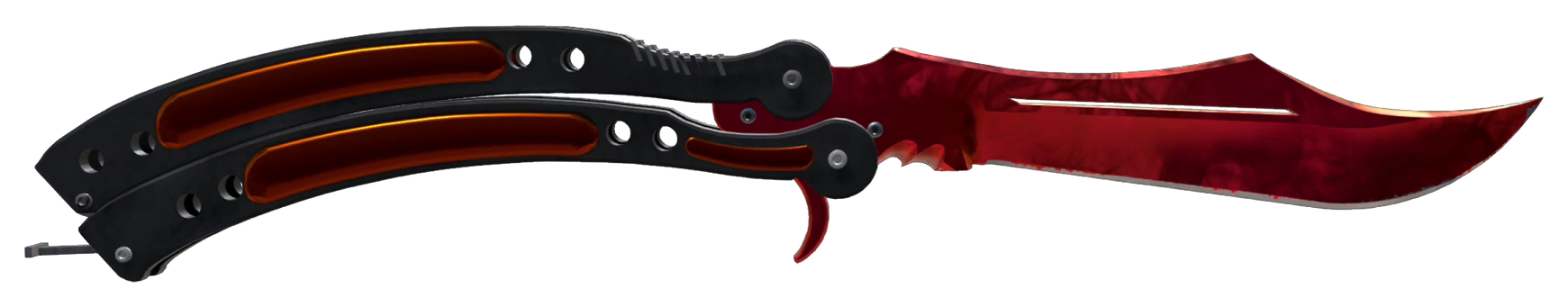 ★ Butterfly Knife | Doppler Ruby — Float 0.01