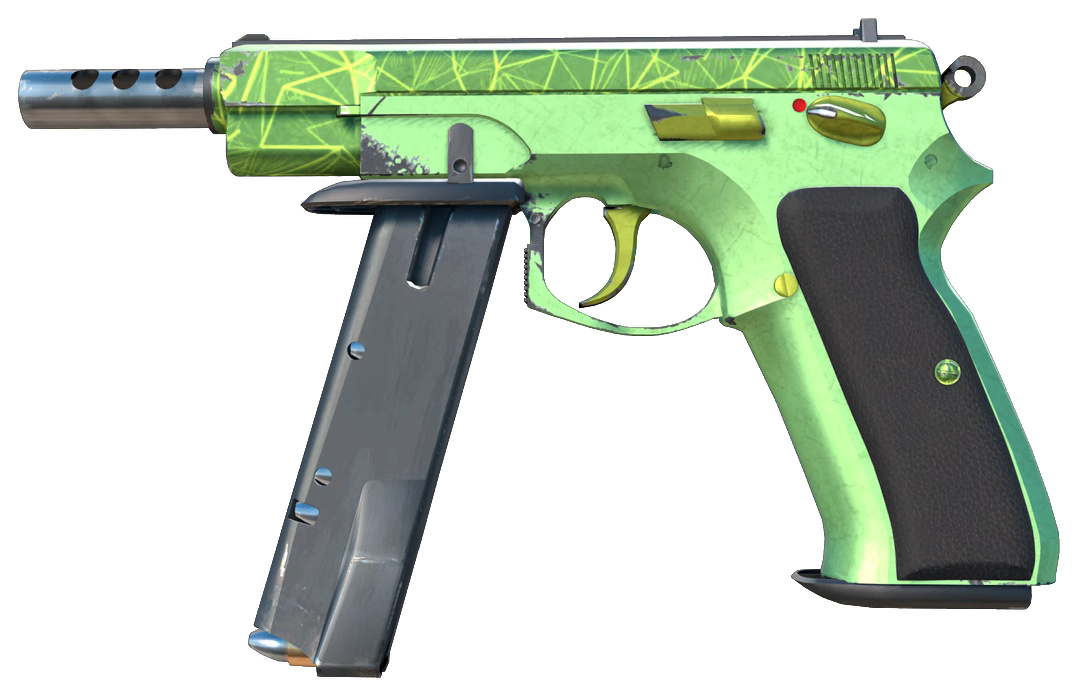 CZ75-Auto | Emerald Quartz — Float 0.20