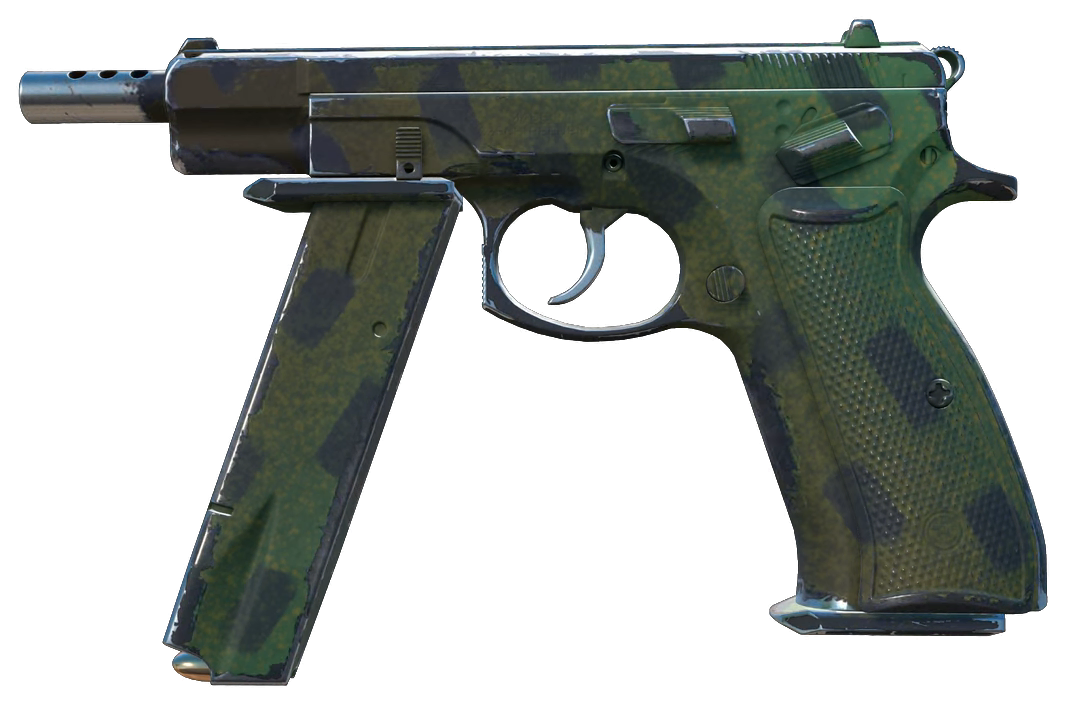 CZ75-Auto | Jungle Dashed — Float 0.20