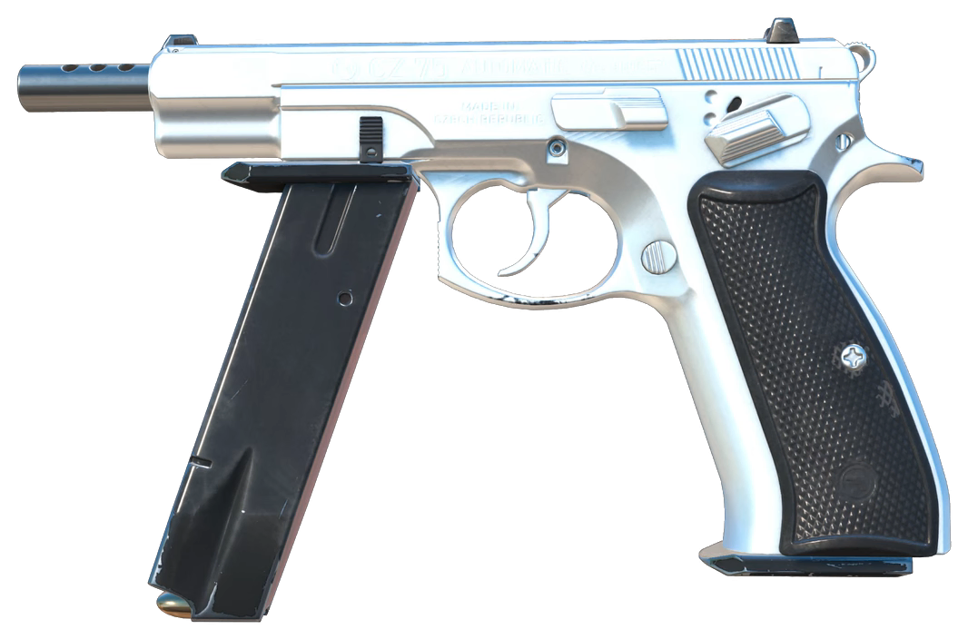 CZ75-Auto | Silver — Float 0.01
