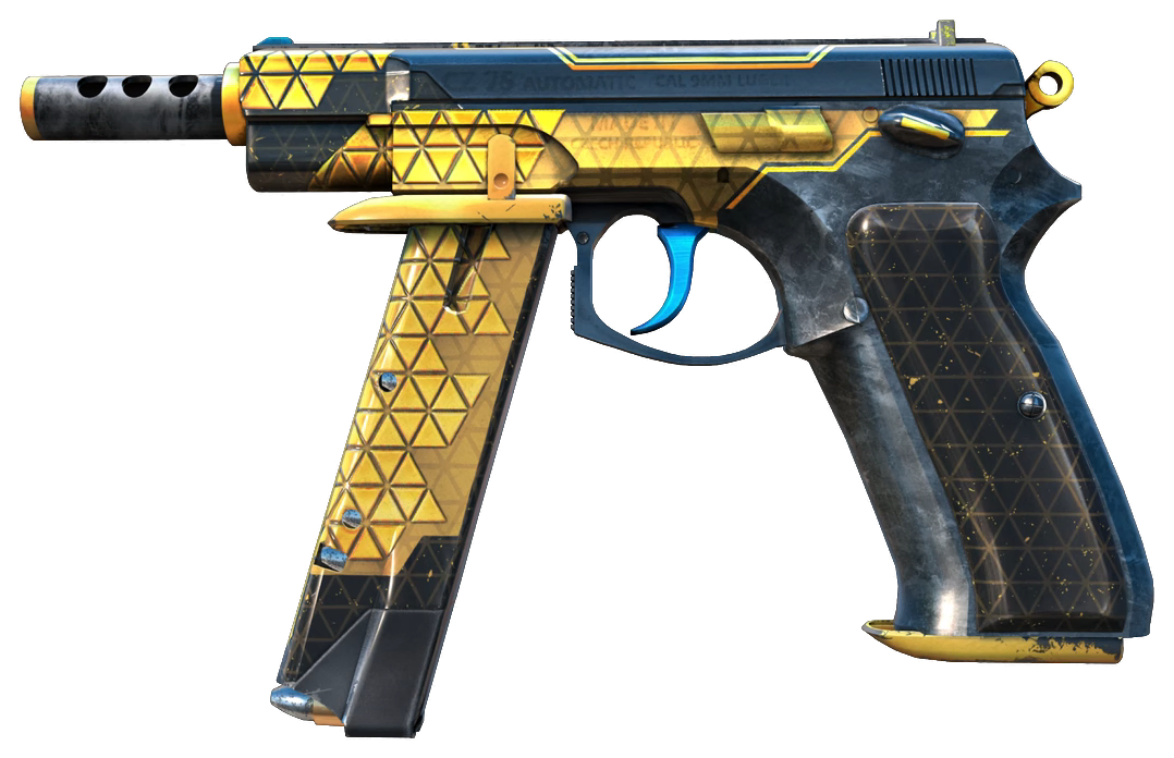 CZ75-Auto | Syndicate — Float 0.20