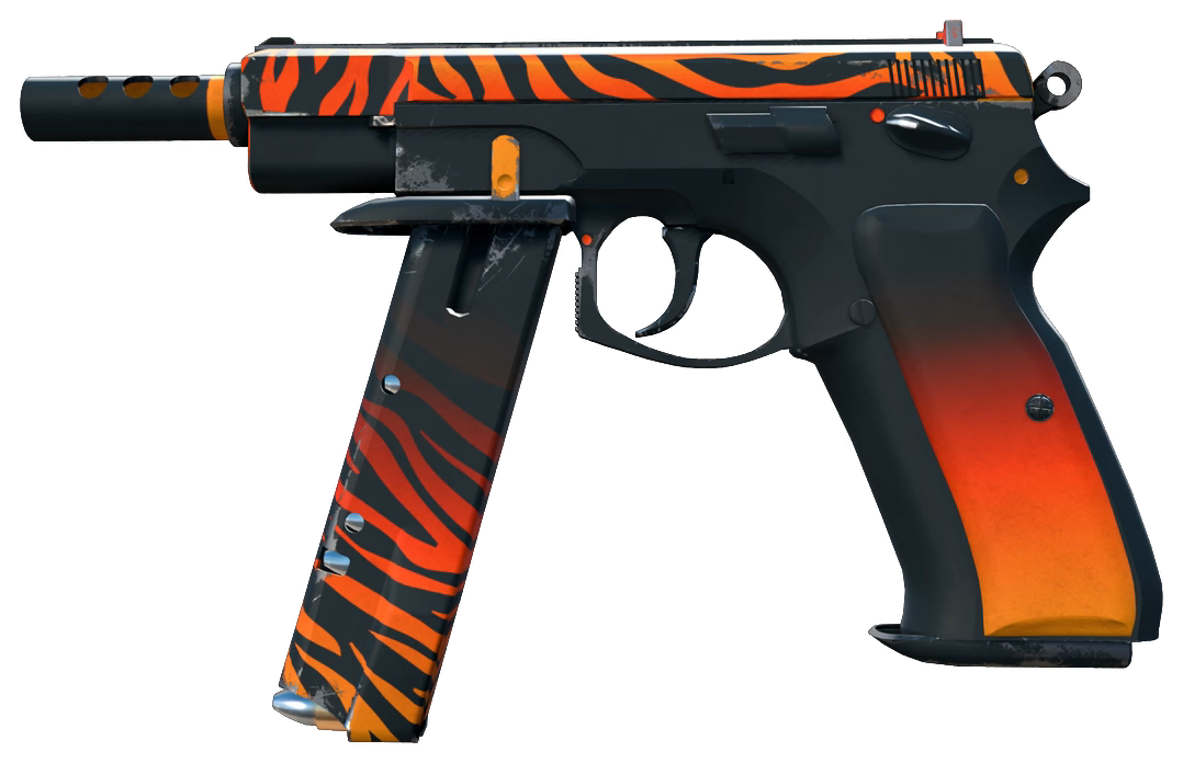 CZ75-Auto | Tigris — Float 0.20