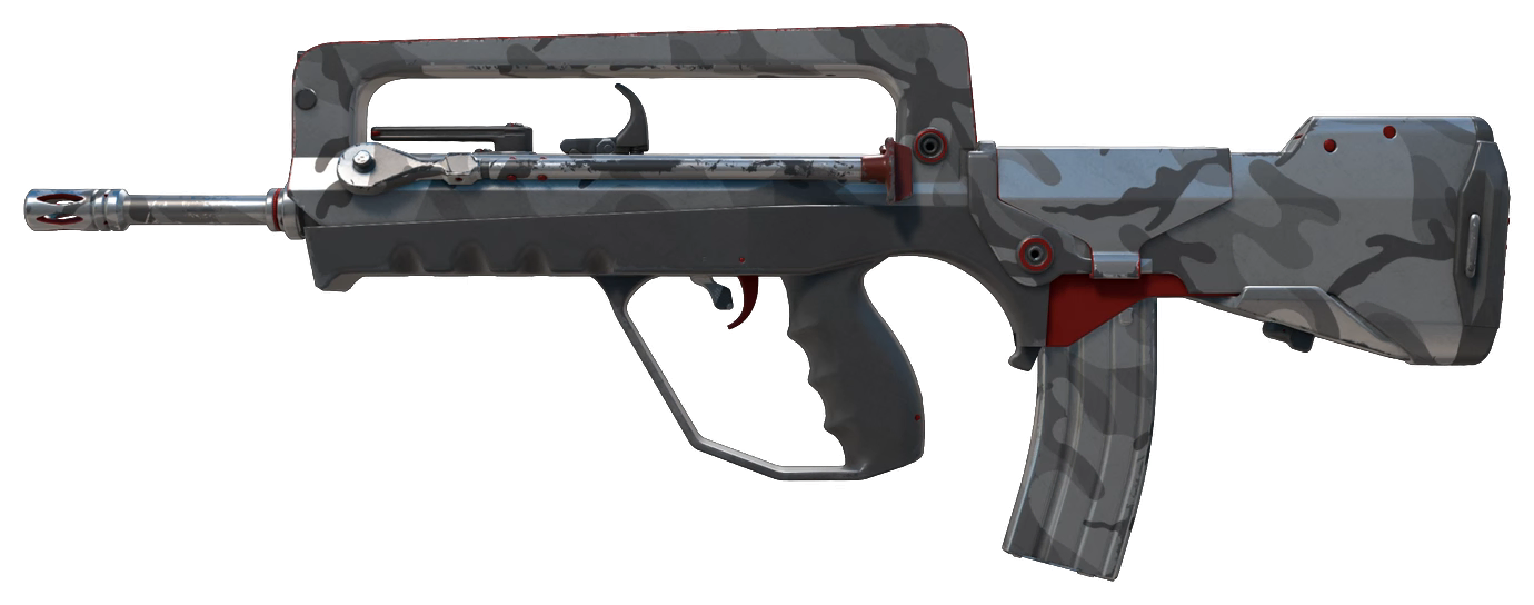 FAMAS | Grey Ghost — Float 0.20