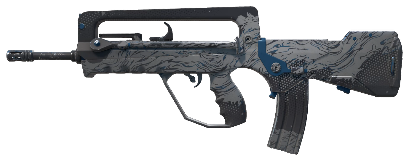 FAMAS | Halftone Wash — Float 0.20