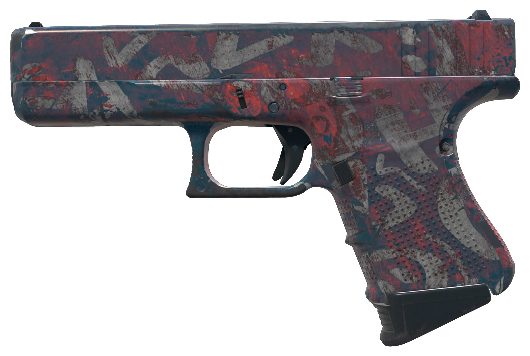 Glock-18 | Teal Graf — Float 0.20