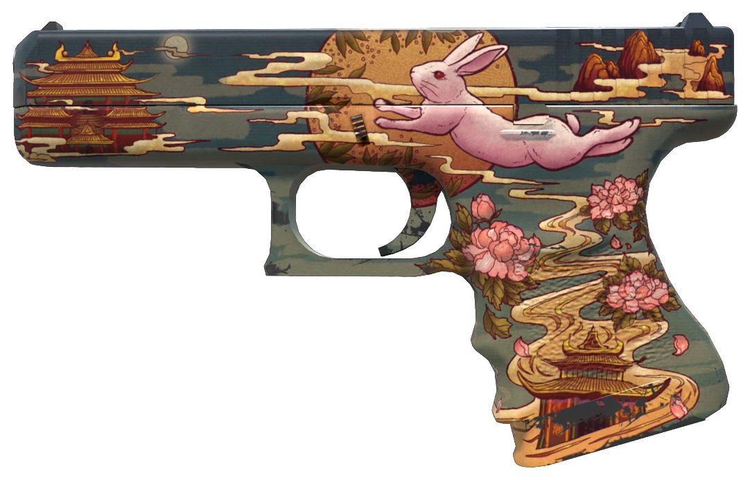 Glock-18 | Umbral Rabbit — Float 0.20