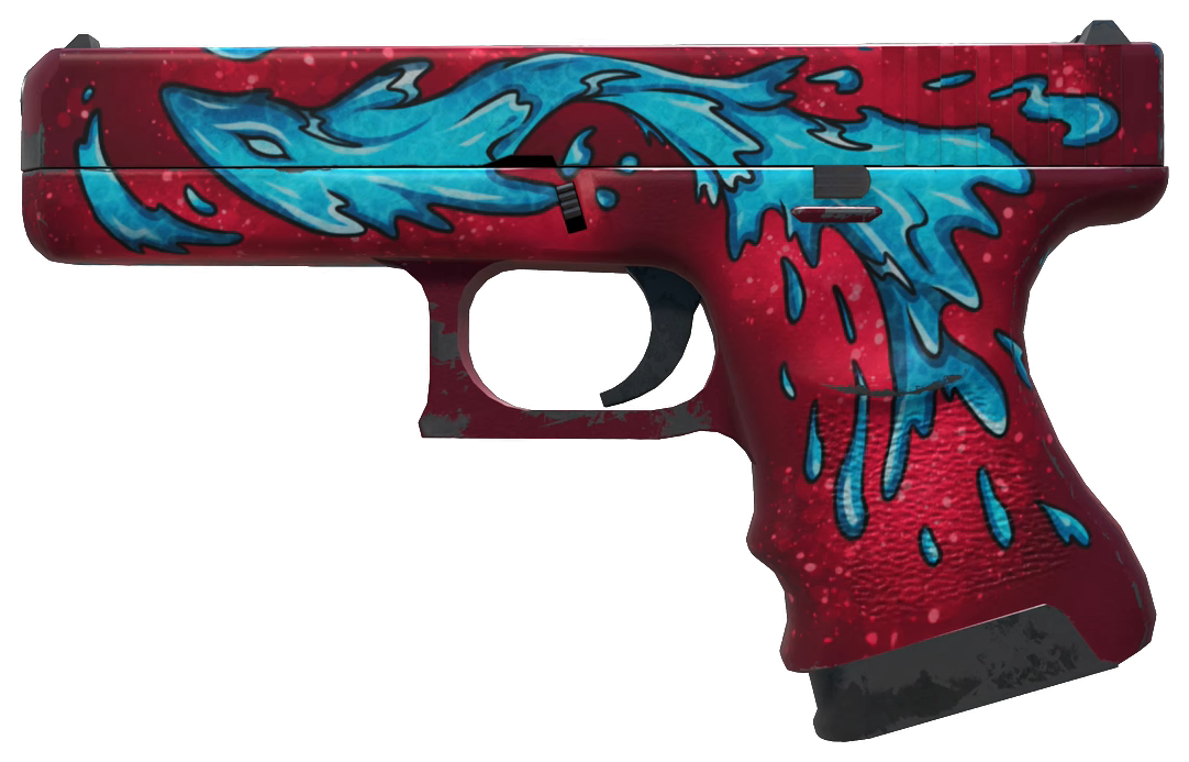 Glock-18 | Water Elemental — Float 0.20