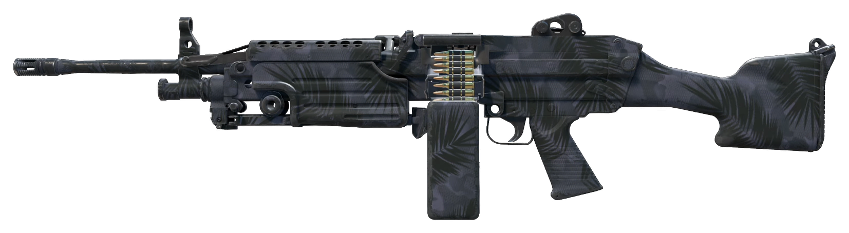 M249 | Midnight Palm — Float 0.20