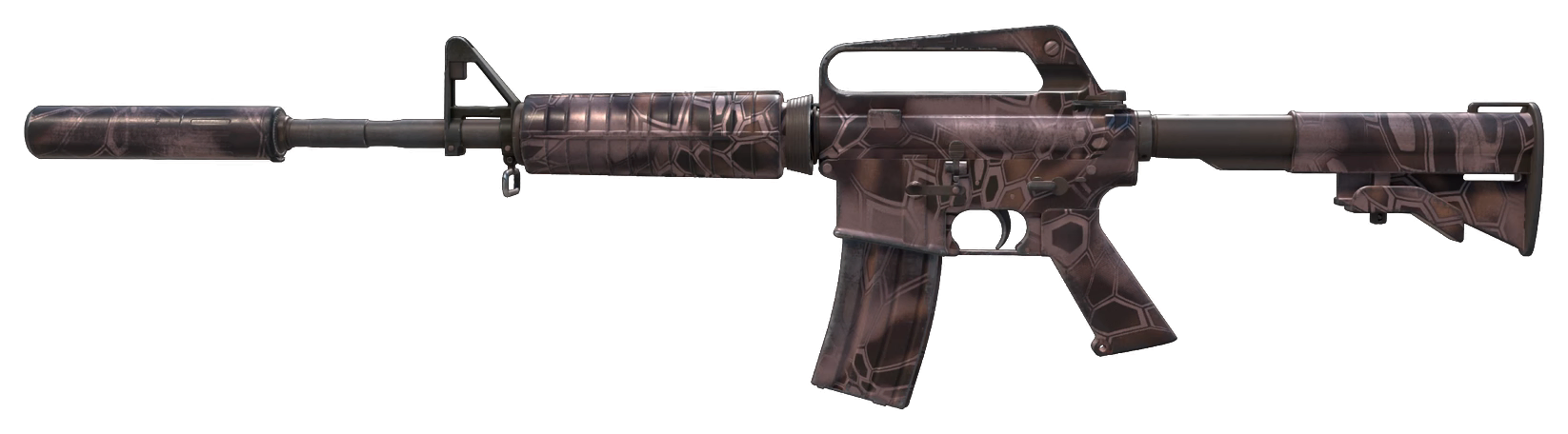 M4A1-S | Rose Hex — Float 0.20