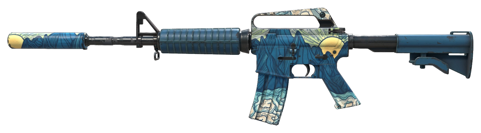 M4A1-S | Solitude — Float 0.20