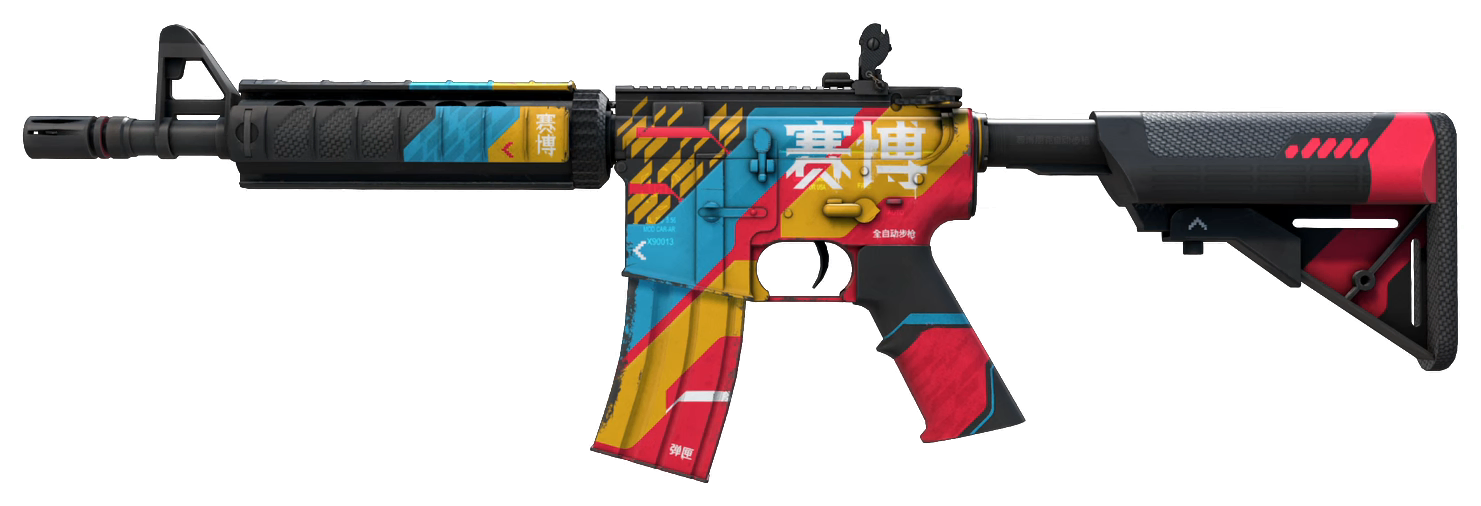 M4A4 | Cyber Security — Float 0.20
