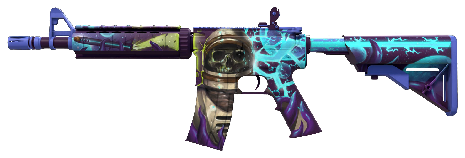 M4A4 | Desolate Space — Float 0.20