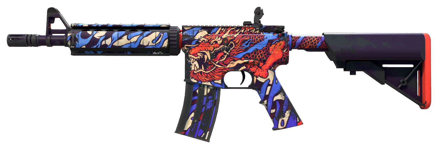 M4A4 | 龍王 (Dragon King) — Float 0.20